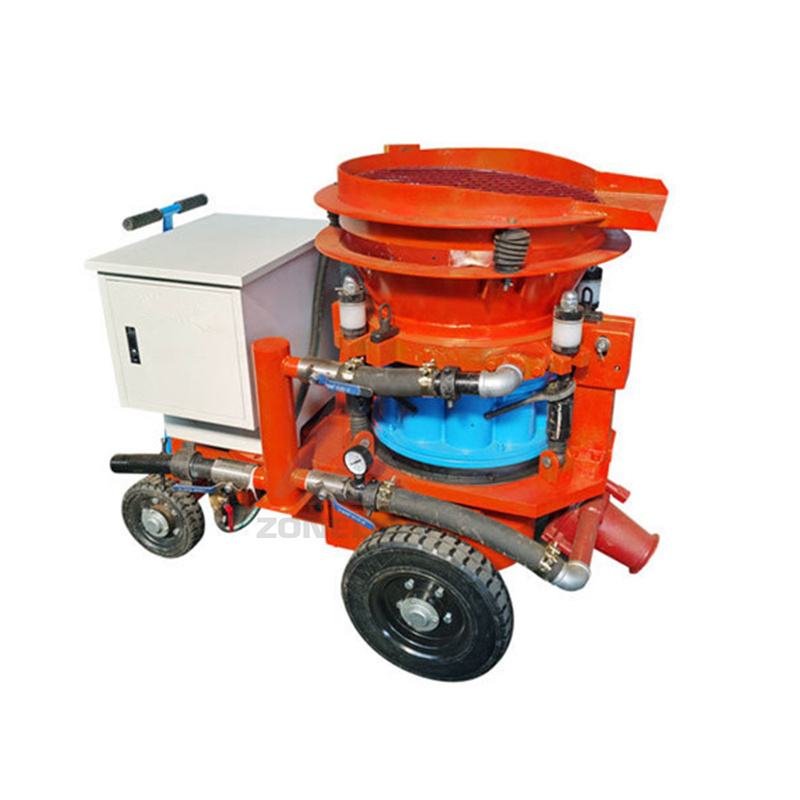 better China Factory 3m3/h 5m3/h 7m3/h 9m3/h Concrete Dry Shotcrete Machine concrete spray shotcrete gunite machine wet and dry