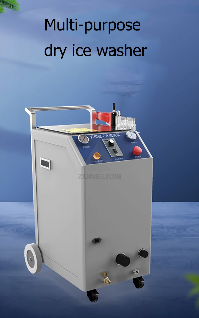 Dry Ice Blasting Machine Cleaner ICE Series Dry Ice Blasting Car Cleaning Machine