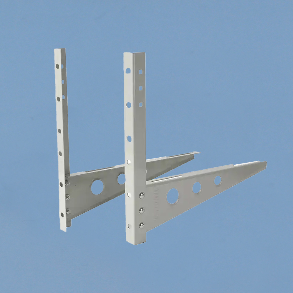 Custom High Quality AC Air Conditioner Bracket Wall Mount Outdoor metal brackets Manufacturer