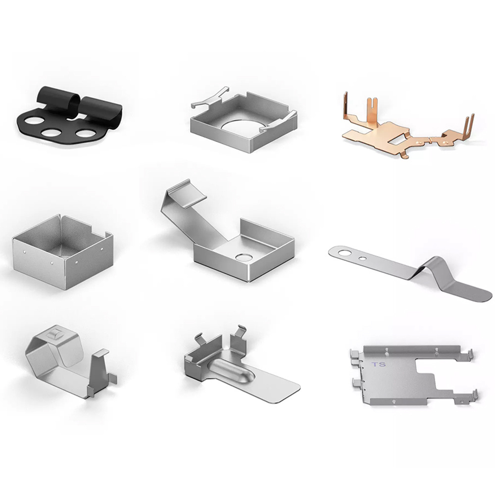 Factory OEM Custom Stainless Steel Aluminum Sheet Metal Stamping Bending Bracket Parts Service Stamping Bracket