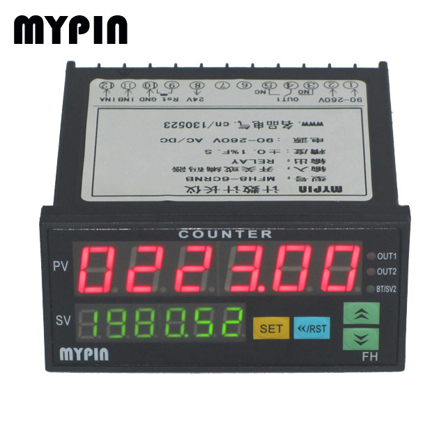 Mypin (FH8-6CRNB) FH series Industrial digital counter,measurement instruments,wire measuring counter