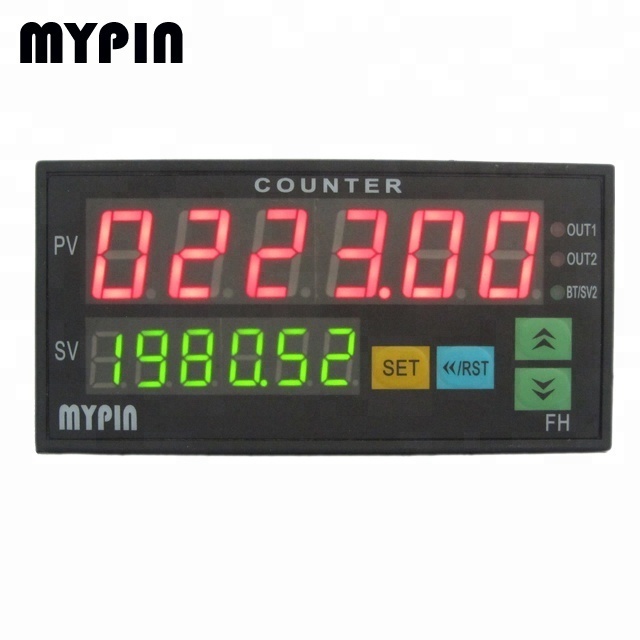 FH series 6 digital electronic cable length/ number/position/height counting meter programmable counter