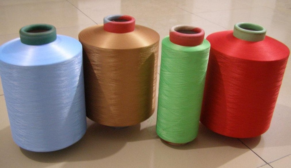 100% Nylon 6 DTY Yarn Black White Color 100% Nylon 70D 100D Yarn For Textile Industry