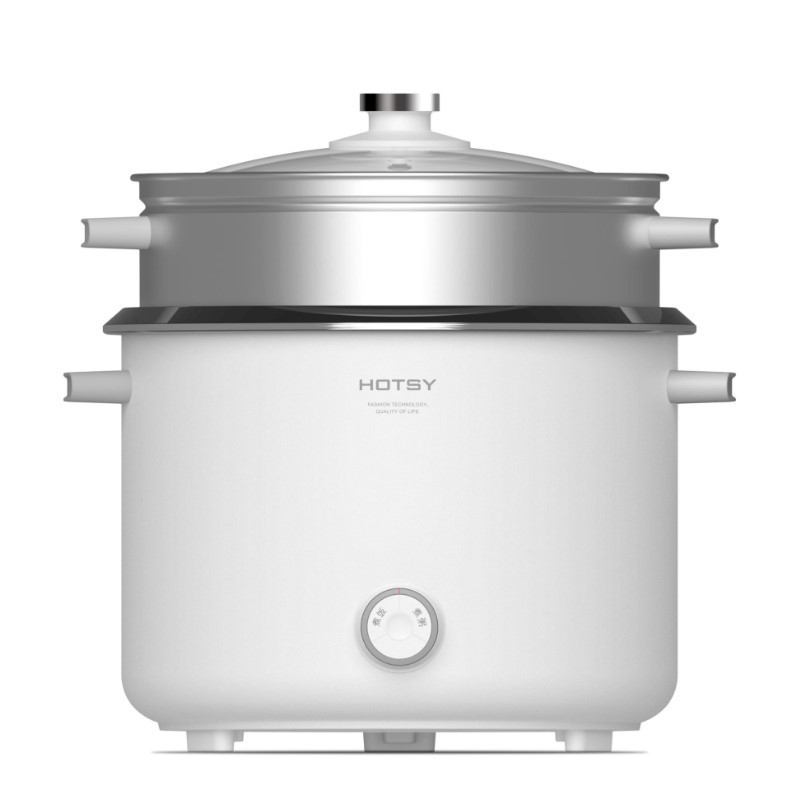 HOTSY 3L 4L 5L new design large capacity electric cylinder straight multi function rice cooker 220v electronic smart low sugar