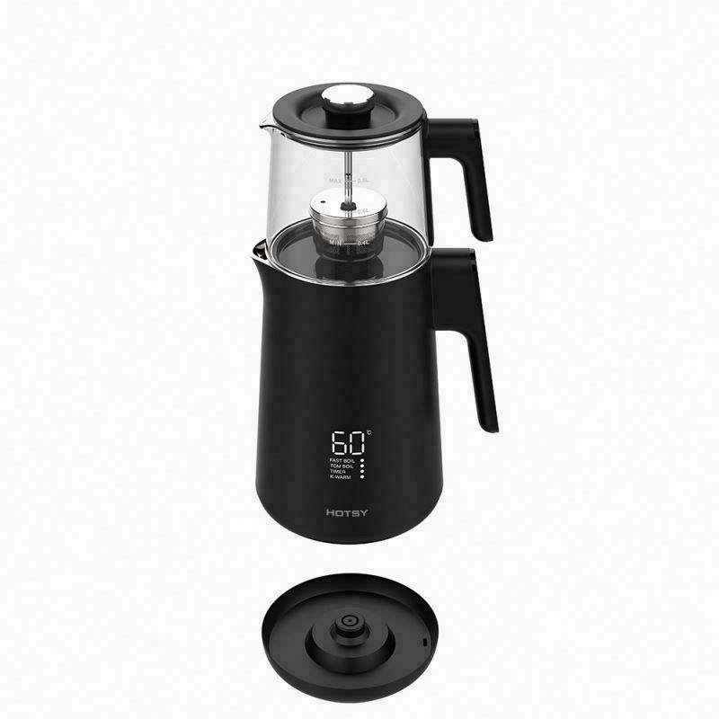 Hot Kettle Pse Jarra Electric Digital Tea Pots Ih Glass Teapot Automatic Brewer Kettles Beautiful Mini Water Heater Pot