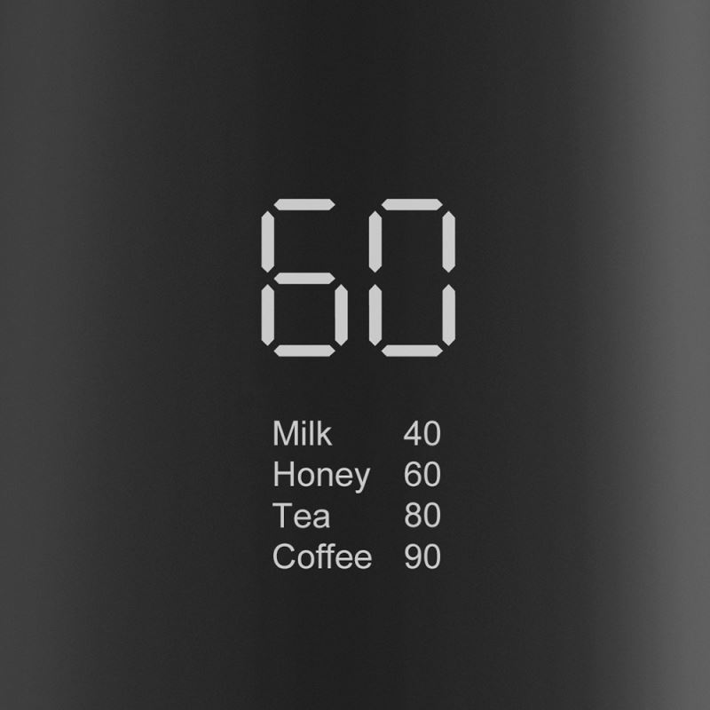 HOTSY 2.0L smart electric water kettle digital portable electric pots small tea electric kettle temperature water cooker