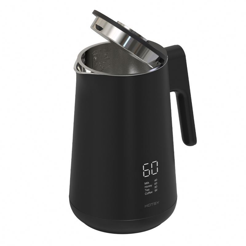 HOTSY 2.0L smart electric water kettle digital portable electric pots small tea electric kettle temperature water cooker