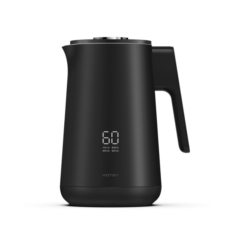 HOTSY 2.0L small kettle with glass lid smart wifi kettle water boil electronic glass multifunction temperature electric kettle