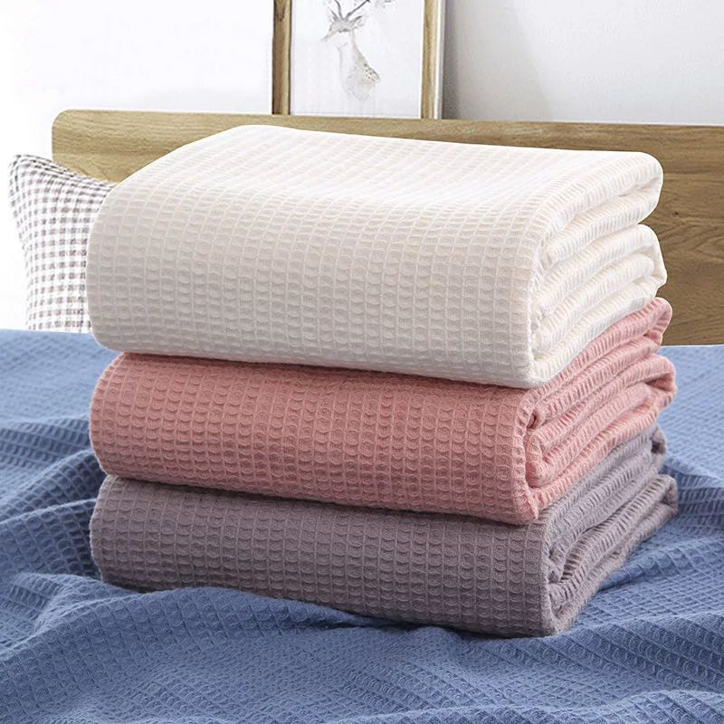 China factory luxury super soft warm comfortable 100% cotton other blankets for winter