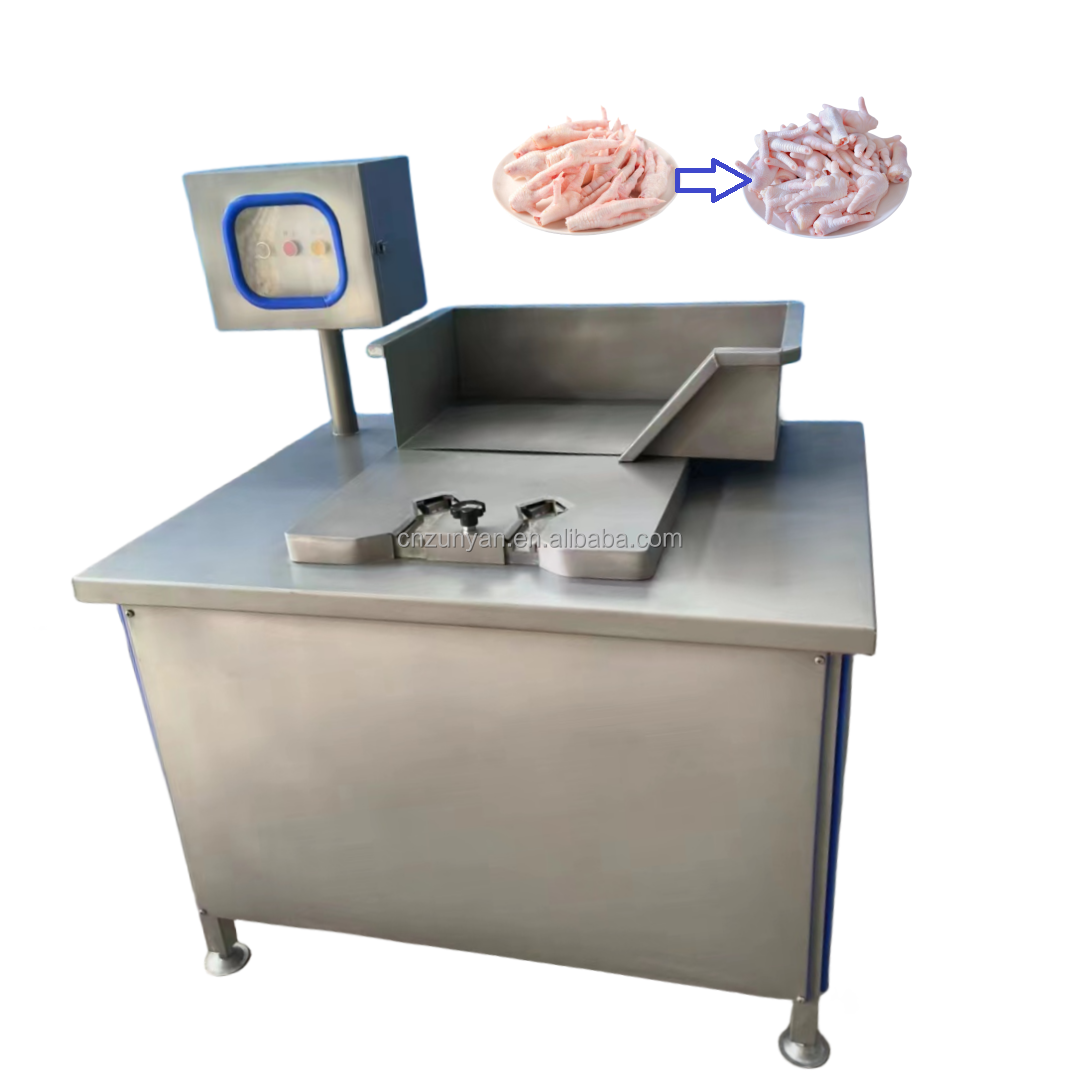 Chicken Feet Processing And Trimming Machine Chicken Feet Toe Nails Cutter Clipper Removing Machine