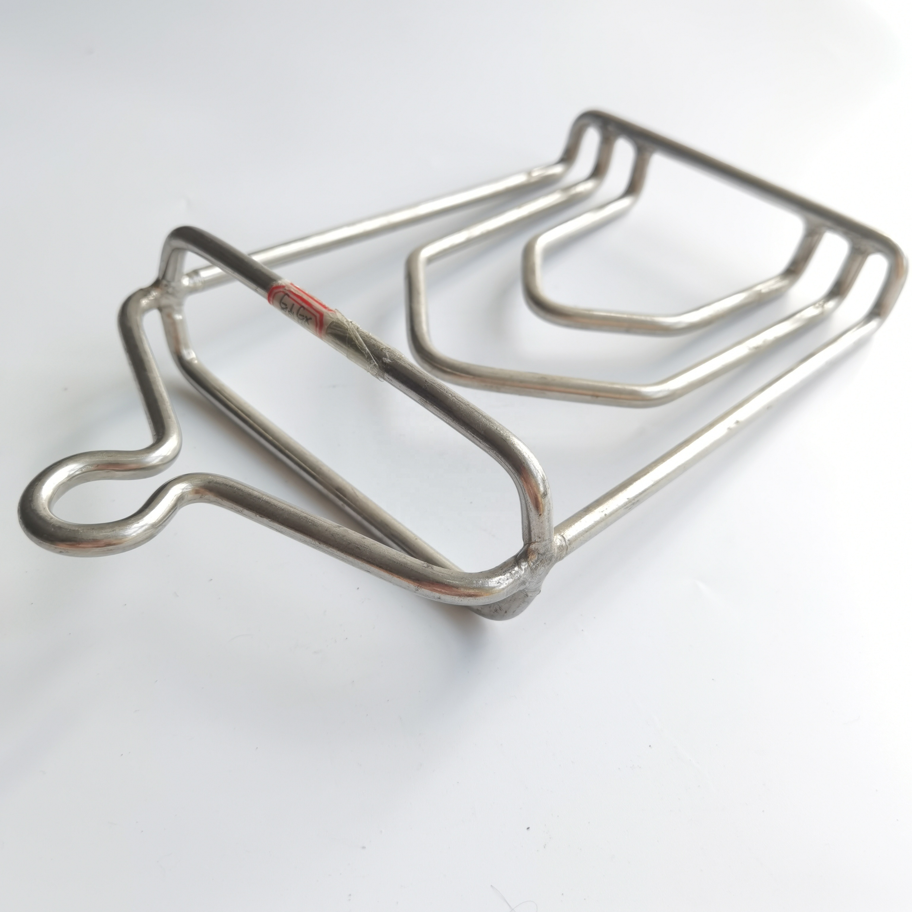 Stainless Steel Hanging Meat Hooks Eviscerating Weighing Cut up Suspension Air Chilling Shackle for Duck Chicken Poultry