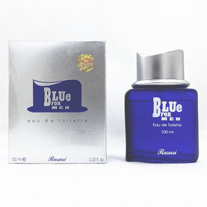 wholesale luxury Hot selling Dubai Perfume Blue For Men Middle East Arab Long Lasting Fragrance Men's perfume