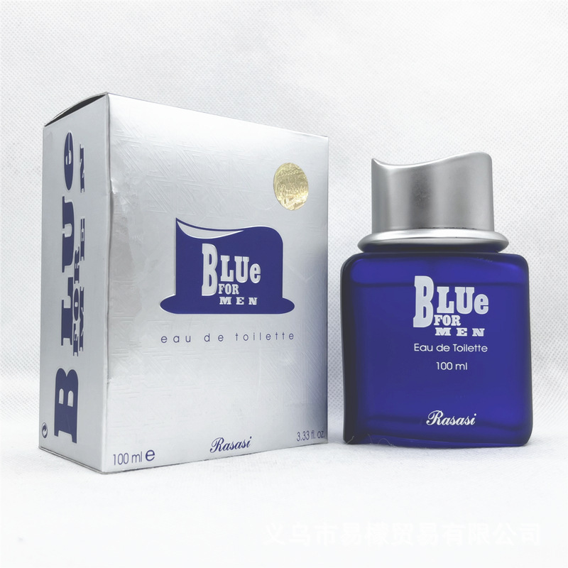 wholesale luxury Hot selling Dubai Perfume Blue For Men Middle East Arab Long Lasting Fragrance Men's perfume