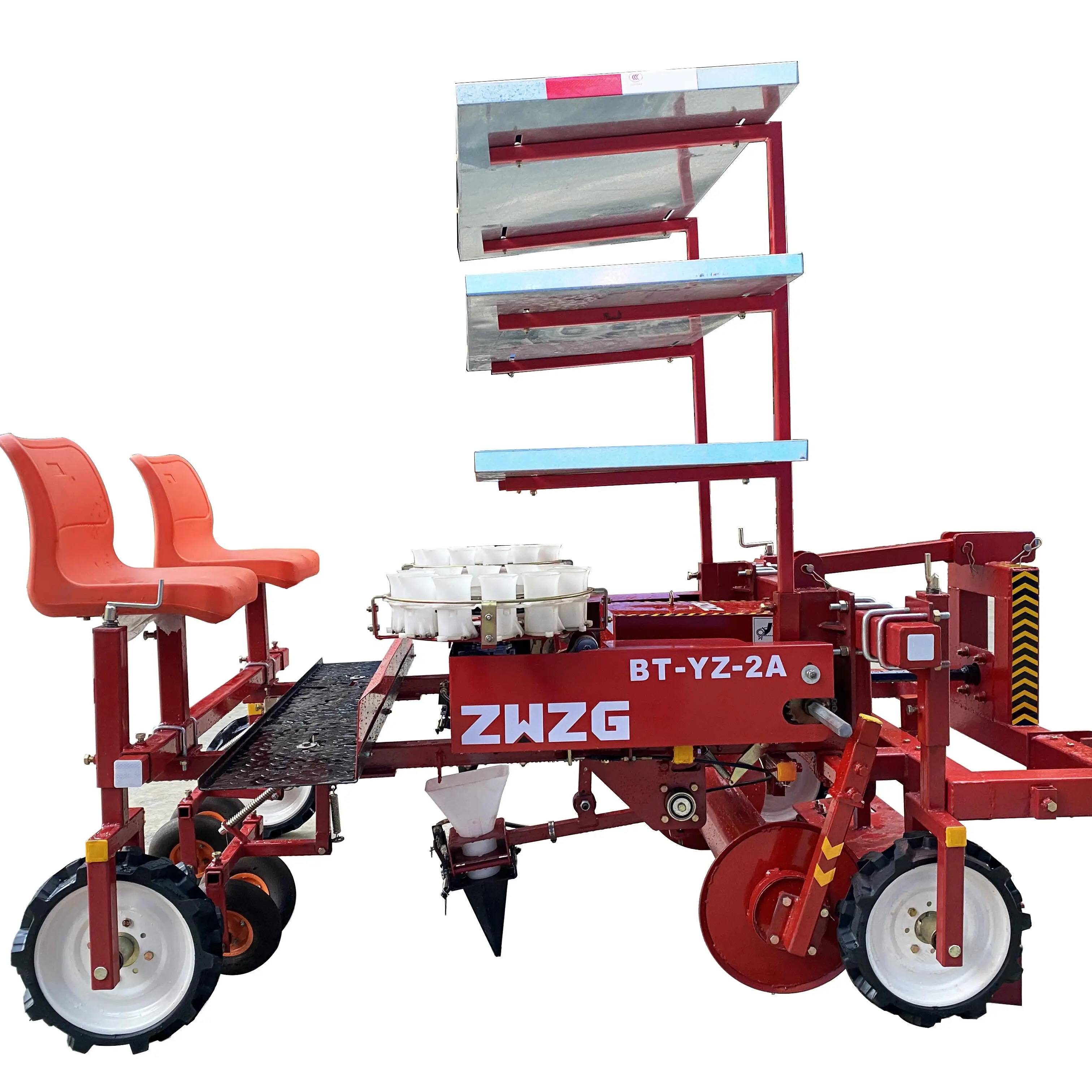 2024 Multifunctional tomato pepper vegetables seedling transplanter rice paddy planter planting machine