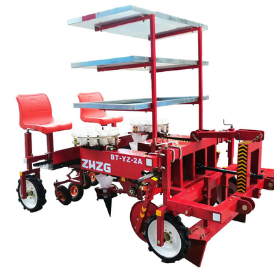 2024 Multifunctional tomato pepper vegetables seedling transplanter rice paddy planter planting machine