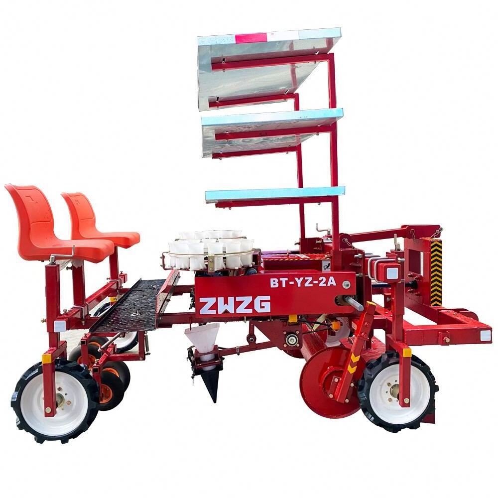 2024 Multifunctional tomato pepper vegetables seedling transplanter rice paddy planter planting machine