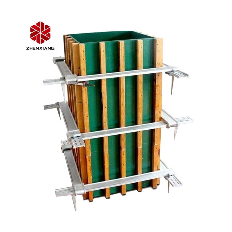 Zhenxiang prefabricated concrete  column formwork  accessories galvanized adjustable column clamp