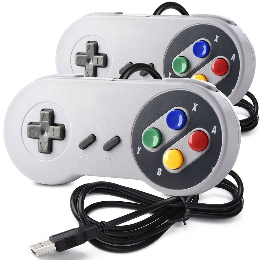 USB Controller Gaming Joystick Gamepad Controller for Nintendo SNES Game pad for Windows PC For MAC Computer Control