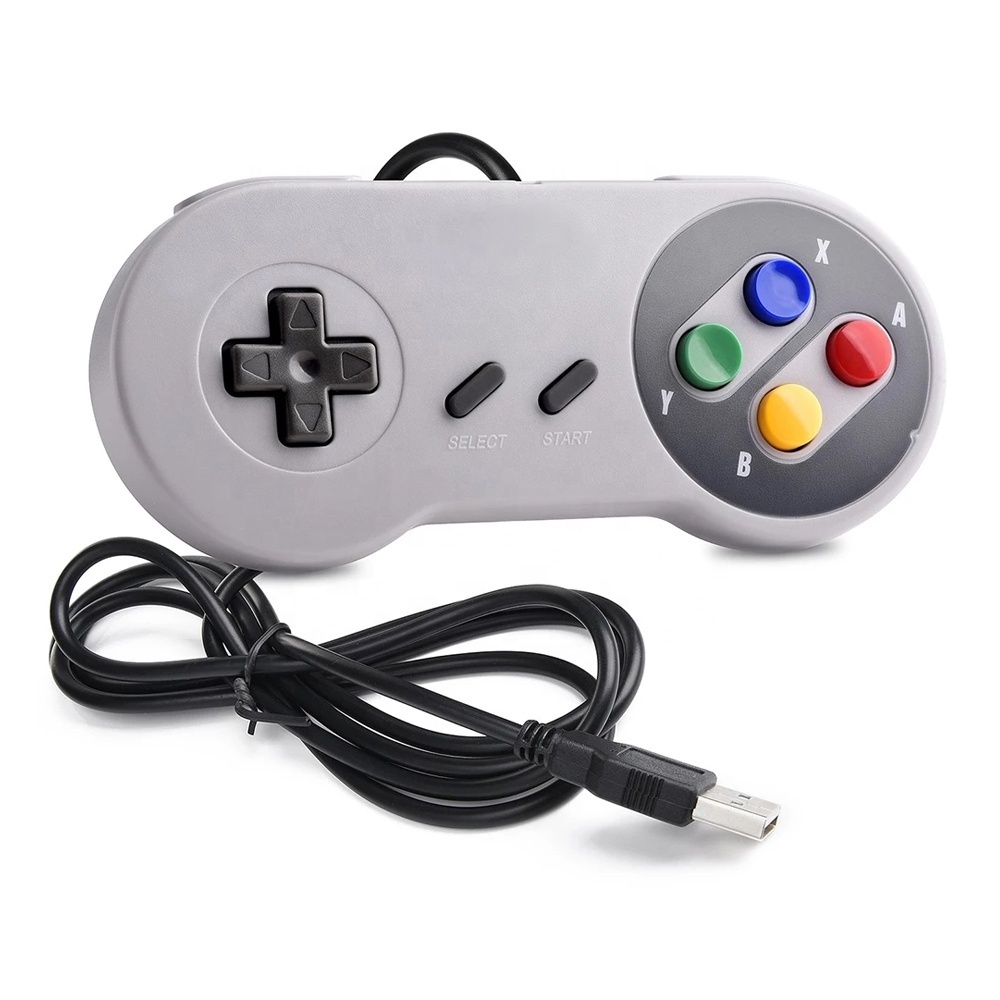 USB Controller Gaming Joystick Gamepad Controller for Nintendo SNES Game pad for Windows PC For MAC Computer Control