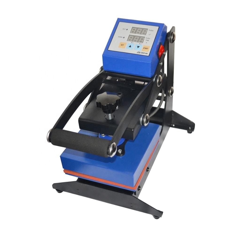 small stamping machine silk label printing  heat press machine