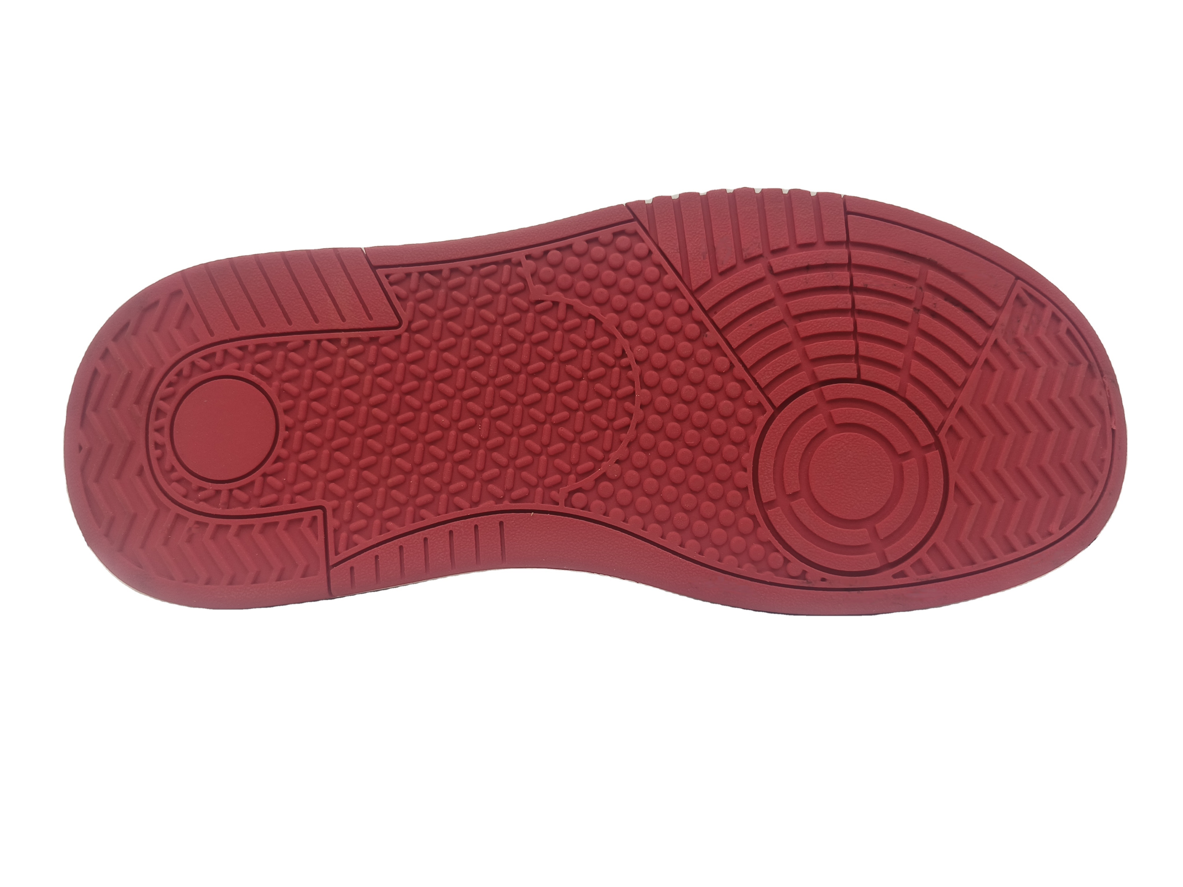 Zhiya China  Rubber casual outsole for women outsole design 6H215 Thick sole wear sport two-color female sole