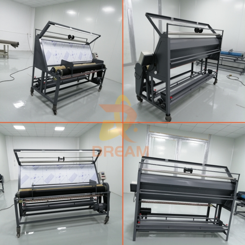 Automatic Textile Fabric Cloth Inspection and Rolling Machine Fabric Inspecting Rolling Machine