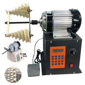 Used automatic transformer winding machine wire coil winder electric motor winding machine