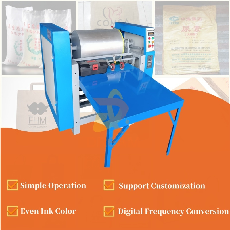 Industrial 1-6 Colors Printing Machine Poly Bag Printing Machine Digital Printing Machines for Paper Bags