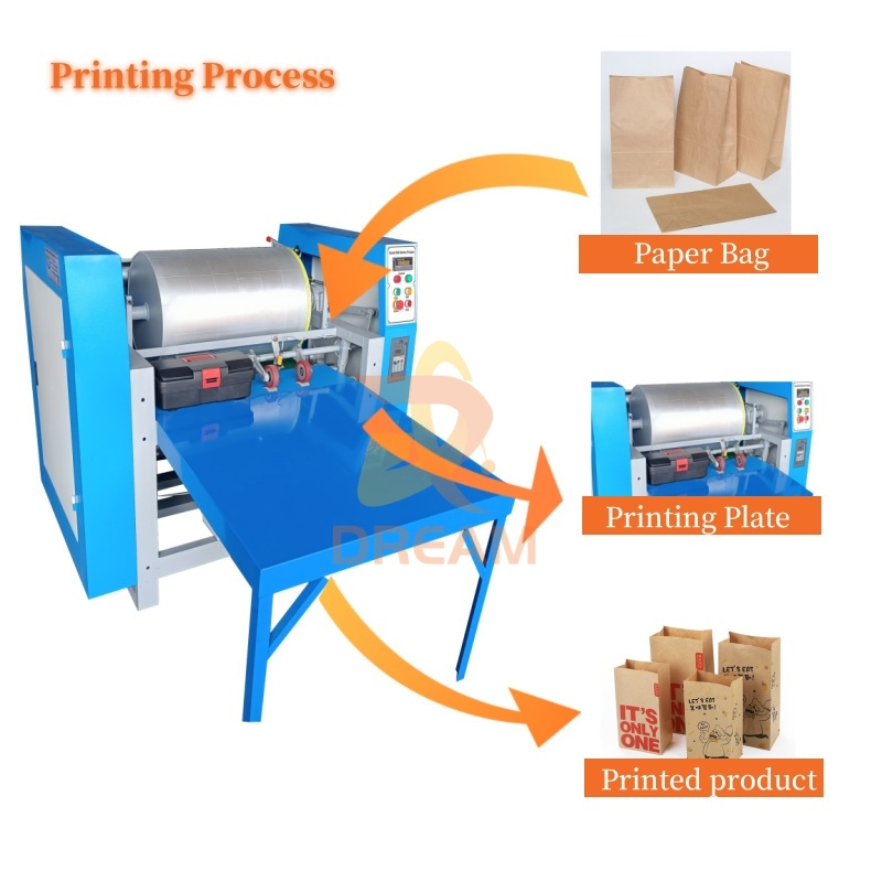 Industrial 1-6 Colors Printing Machine Poly Bag Printing Machine Digital Printing Machines for Paper Bags