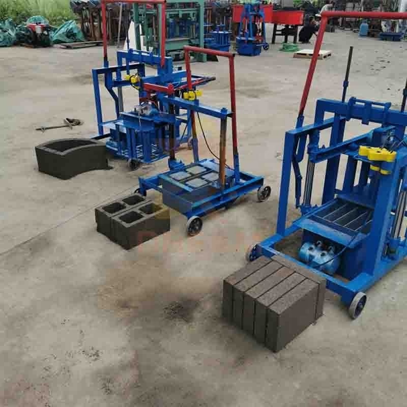 Automatic Brick Making Machinery Concrete Block Cement Hollow Brick Maker