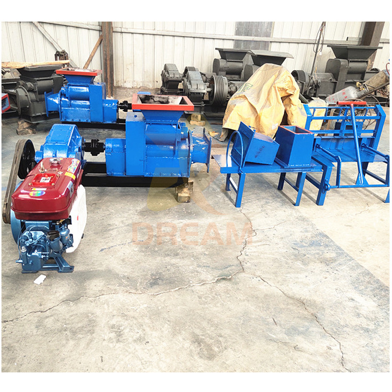 Used Sri Lanka red clay brick block production line mud brick making machine