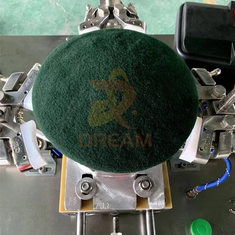 Baseball cap steam ironing cap machine