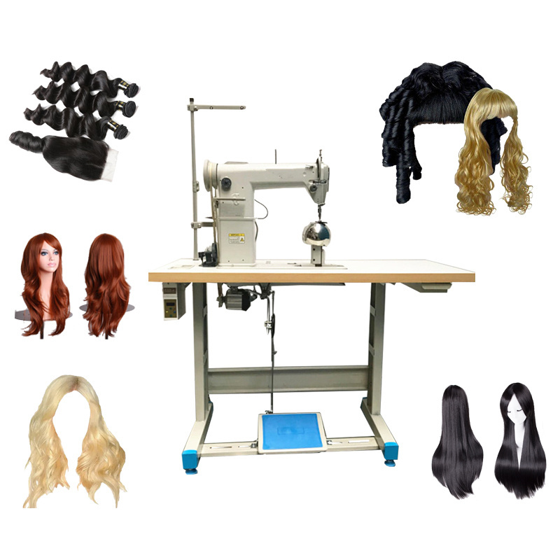 Semi-Automatic Wig Making Machine Lace Wig Making Machine Industrial Sewing Machines for Wig Making