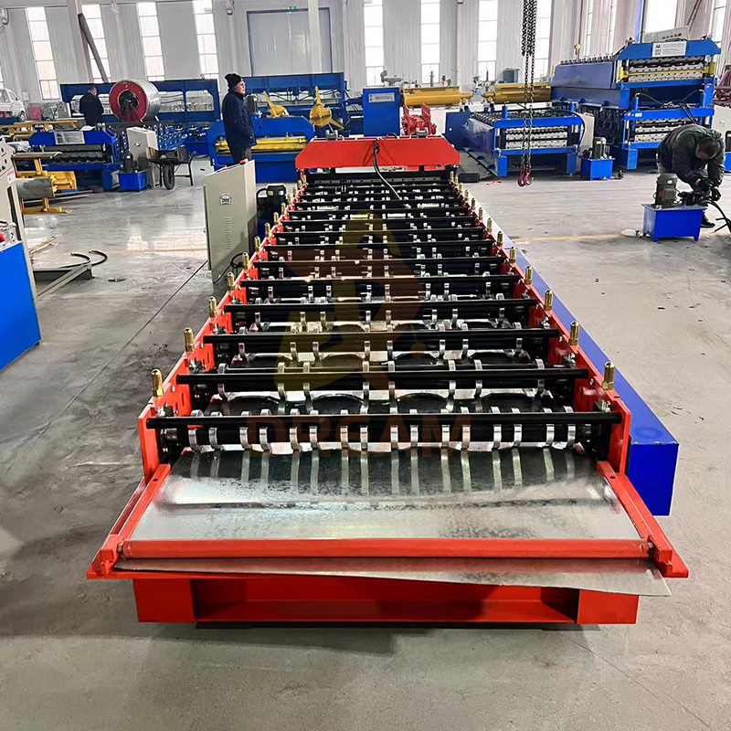 drip edge light steel frame cold roll forming machine