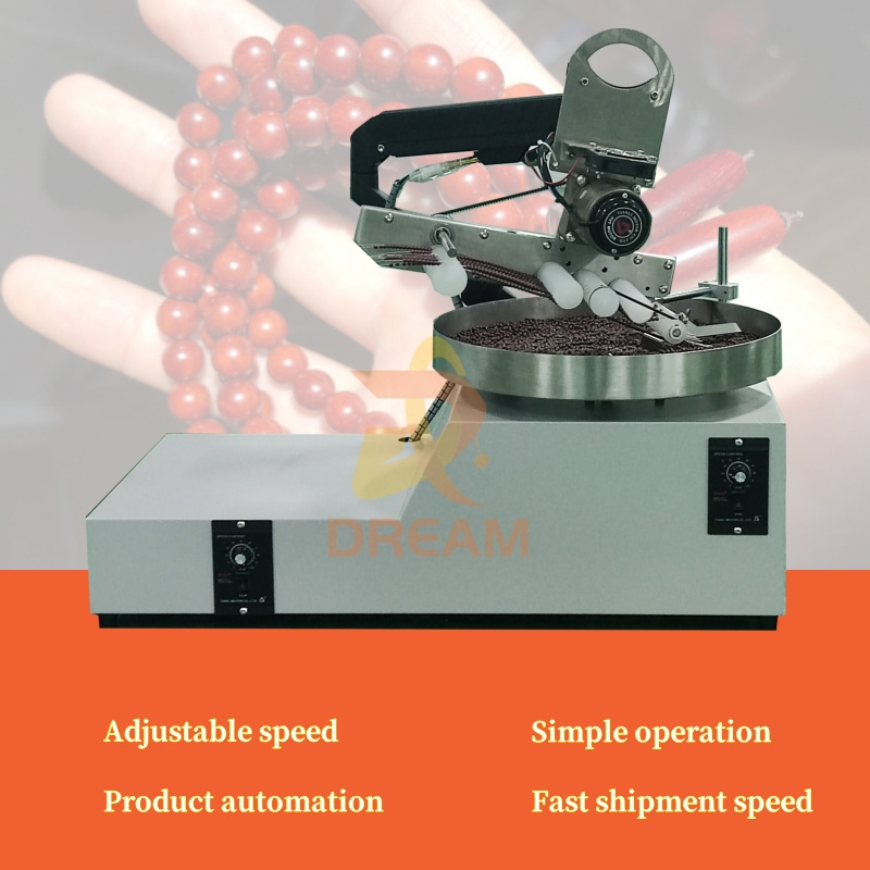 Automatic Round Glass Seed Bead Stringing Machine Machines String Beading Machines for Jewelry Making