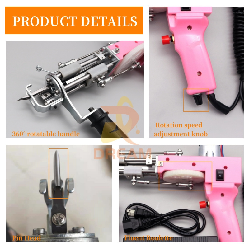 Automatic Long Pile Carpet Hand Tufting Gun Machine Tufting Gun Weaving Machines