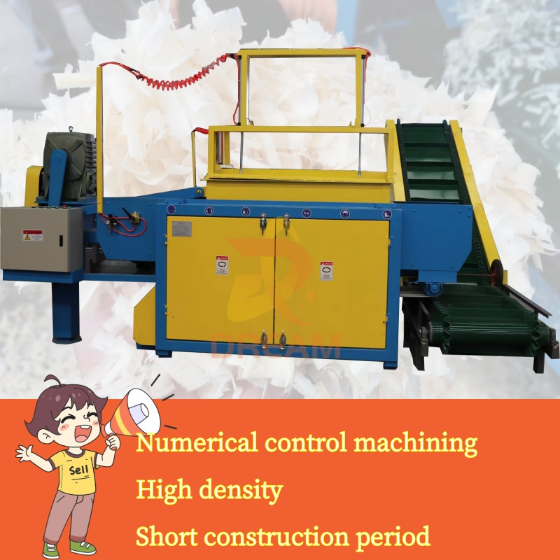 Automatic Wood Shaving Packaging Machine Wood Crusher Machine Wood Shaving Machine for Animal Bedding