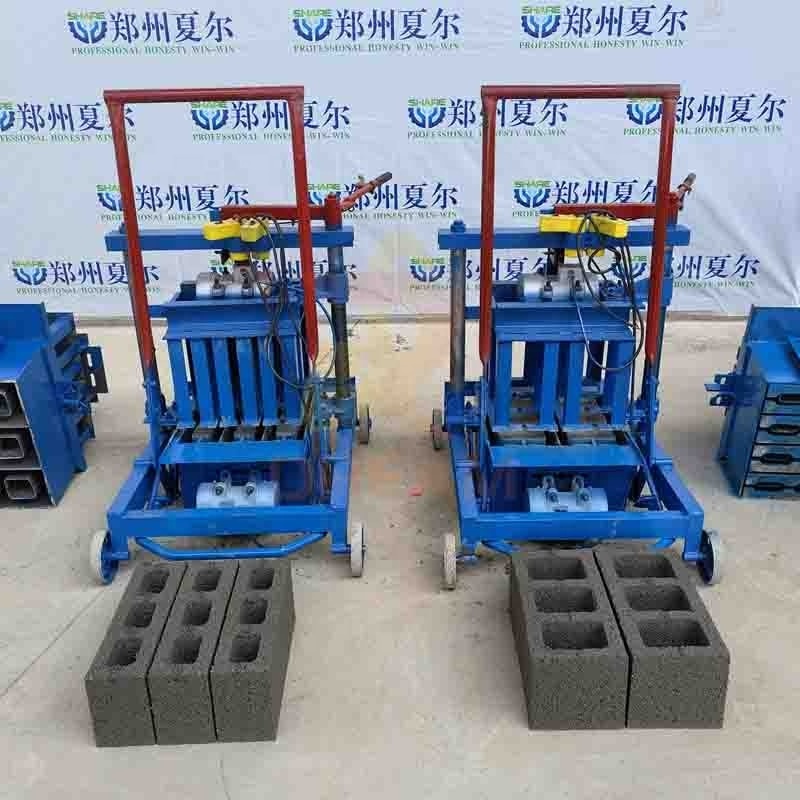 Automatic Brick Making Machinery Concrete Block Cement Hollow Brick Maker