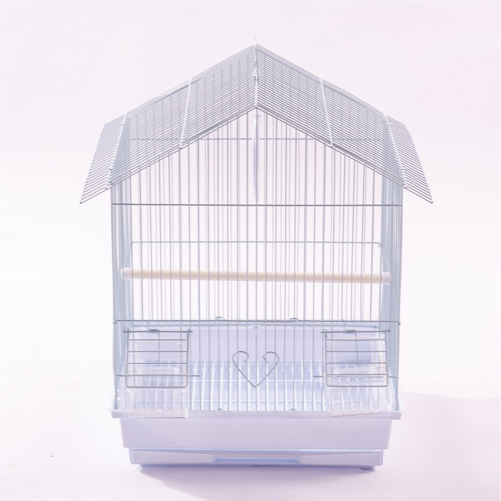 Low price bird supplies cage Metal Small Medium Parakeet Lovebirds Parrotlets Finches square Bird Cage