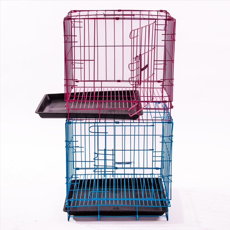 Factory Price Folding Dog Box Crate Cage Many Size Dog Car Cage Dog Cages for in House