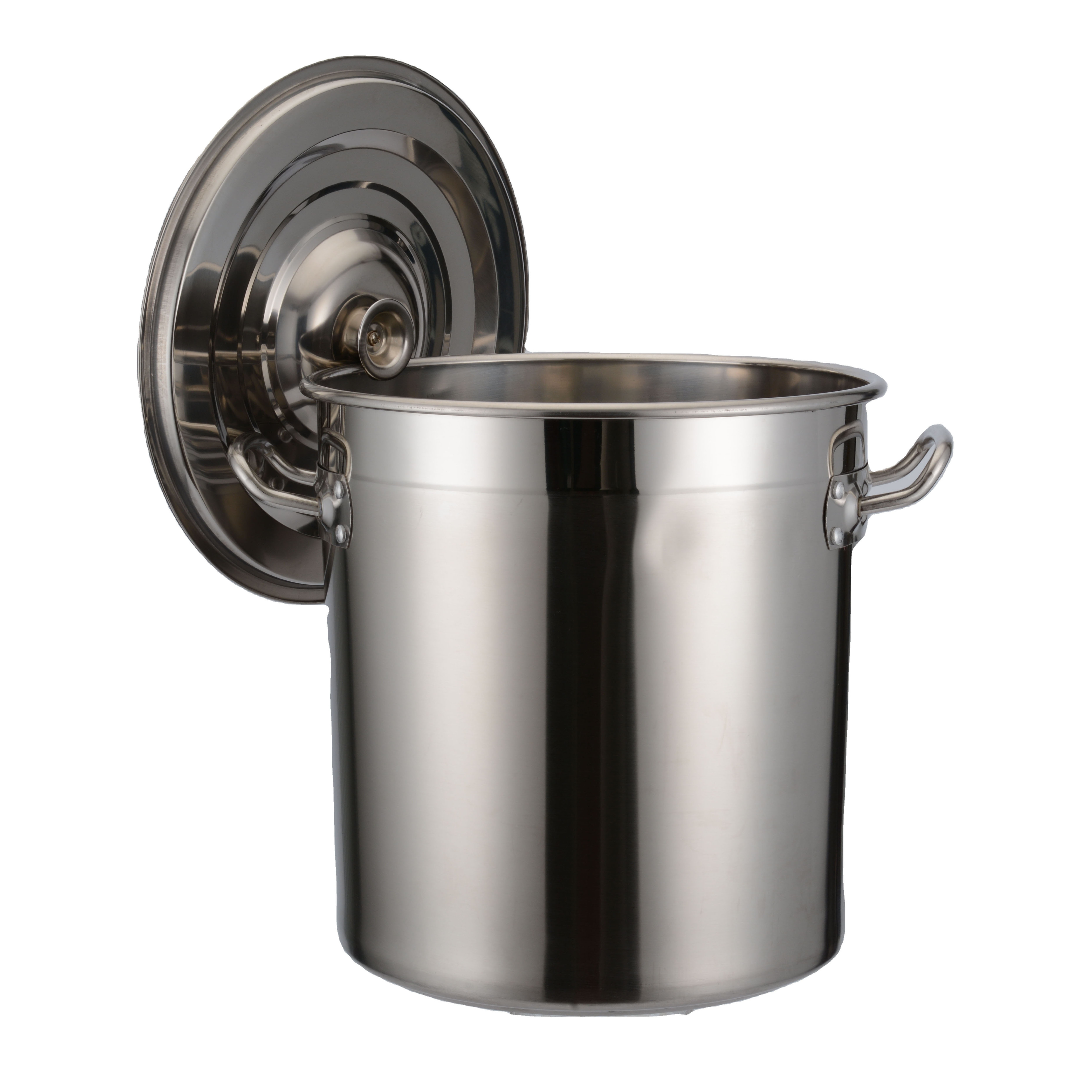 Stainless Steel Barrels for Sale 30 Litre Commercial Induction Stainless Steel Stock Pot Pots