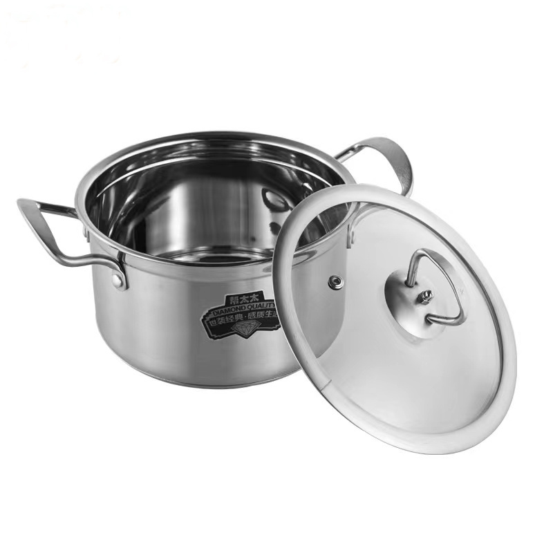 New Design Stainless Steel Pots Pot Cooking Stainless Steel Cooking Pot Set Stainless Steel