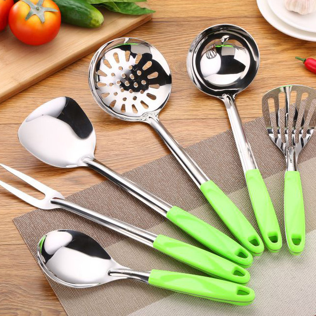 Ustensiles de Cuisine China Steel Kitchen Wear Utensils Set Utensil Wholesale Cooking Set