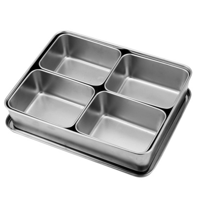 Stainless Steel Kitchen Food Storage Container Stainless Steel Condiment Containers Spice Box