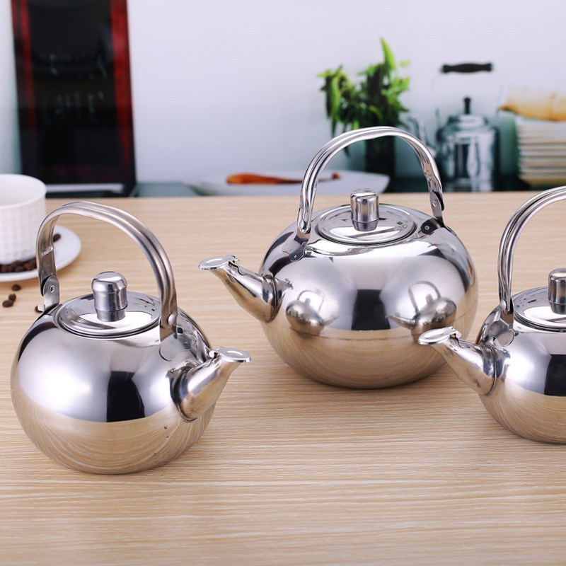 Stainless Steel Water Kettle Travel Portable Camping Tea Kettle Tea Pots & Kettles