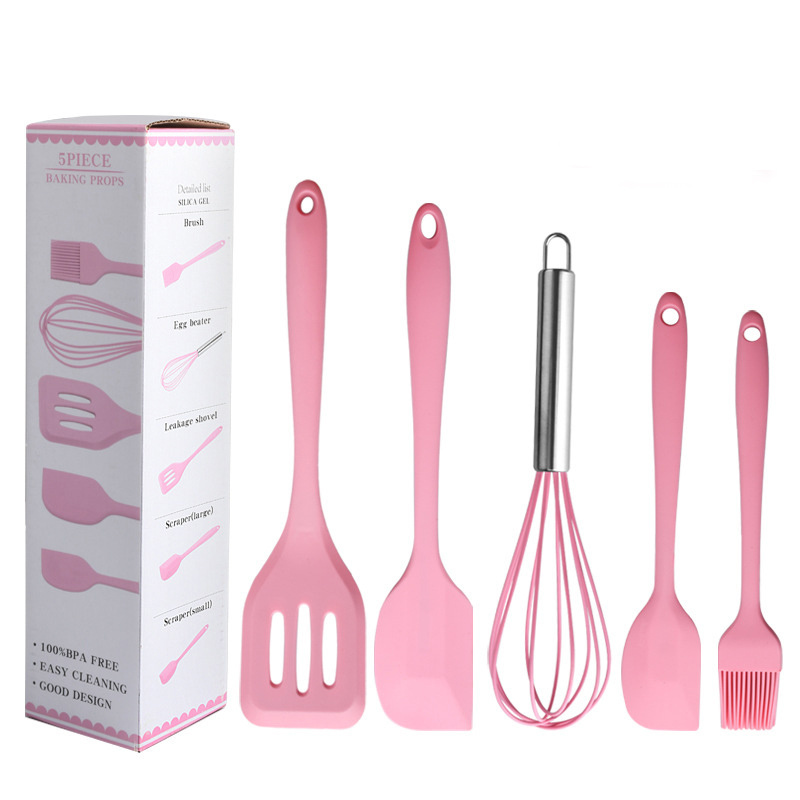 Tools Silicone Gadgets Cooking Set 2021 Sale Home Kichen Pink Kitchen Accessories