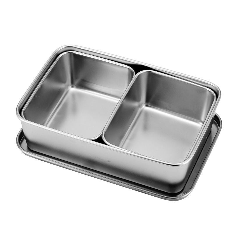 Stainless Steel Kitchen Food Storage Container Stainless Steel Condiment Containers Spice Box