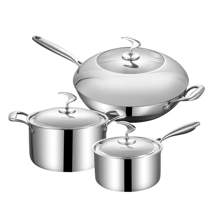 Pots Cooking Cookware Set Nonstick Cookware Sets Stainless Steel Non Stick Cookware Set