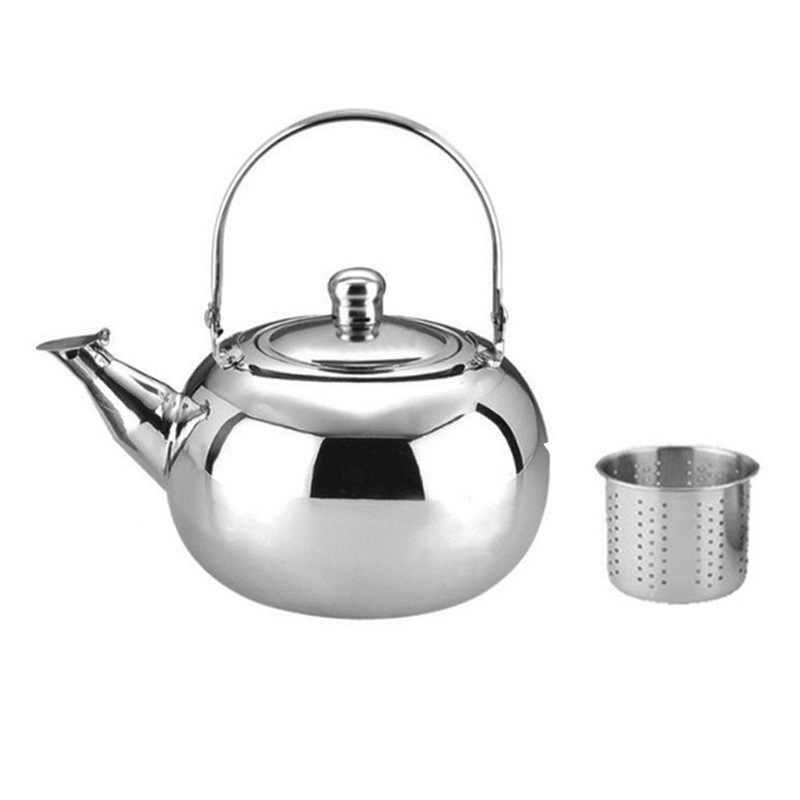 Stainless Steel Water Kettle Travel Portable Camping Tea Kettle Tea Pots & Kettles