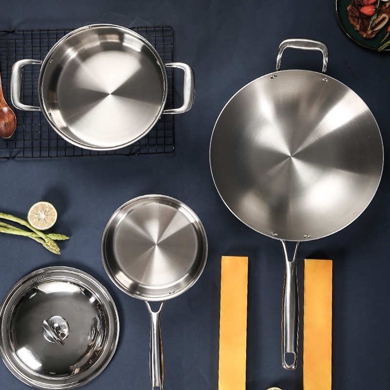 Pots Cooking Cookware Set Nonstick Cookware Sets Stainless Steel Non Stick Cookware Set